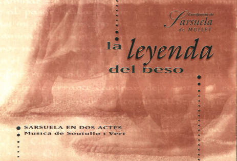 Cartel de La Leyenda del Beso